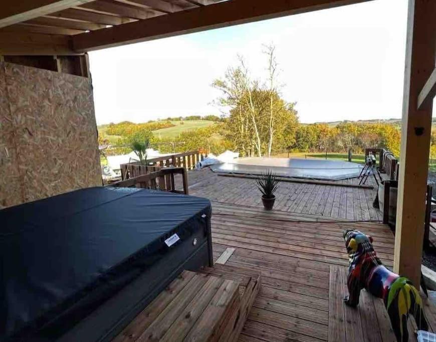 Gite A La Ferme Avec Jacuzzi Et Piscine Chauffee Saint-Felix-de-Tournegat Luaran gambar