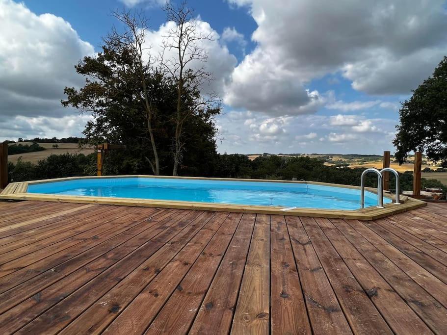 Gite A La Ferme Avec Jacuzzi Et Piscine Chauffee Saint-Felix-de-Tournegat Luaran gambar